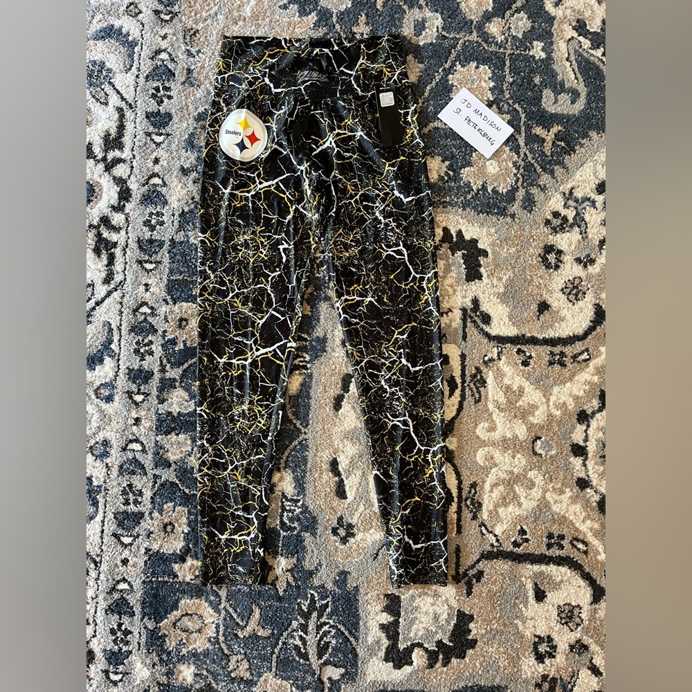 NWT Zubaz steelers leggings